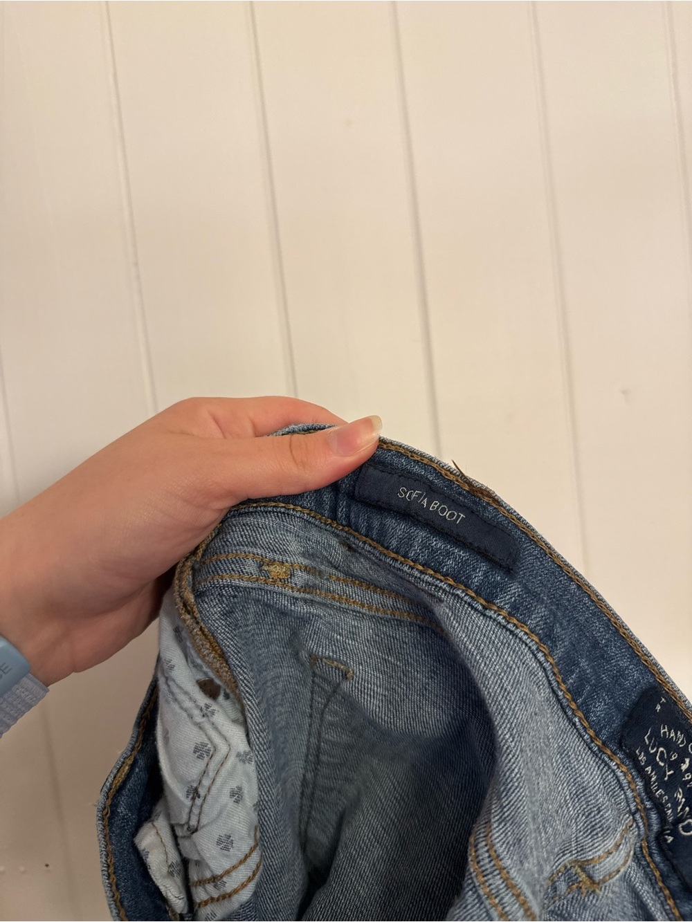 Lucky Brand Women's Sofia Boot Jeans in Medium Blue Wash - Picture 9 of 9